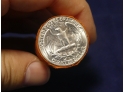 $10 Face Value Original Bank Roll Of 40 1964 Denver Wasington Quarters