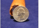 $10 Face Value Original Bank Roll Of 40 1964 Denver Wasington Quarters