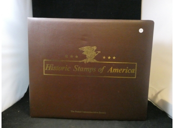 Historic Stamps Of America First Day Cover Album  211 First Day Covers