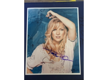 Signed 8 X 10 Glossy Photo Of Kate Hudson - Almost Famous, Bride Wars, And Fools Gold