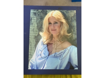 Signed 8 X 10 Glossy Photo Of Suzanne Somers - Three's Company, Serial Mom, And American Graffiti