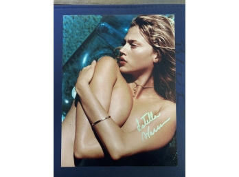 Signed 8 X 10 Glossy Photo Of Estella Warren - Planet Of The Apes, Driven, And Kangaroo Jack