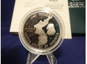 1991 Korean War Commemorative Proof Silver Dollar US Mint