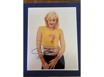 Signed 8 X 10 Glossy Photo Of Gwen Stefani - The Voice And No Doubt