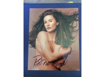 Signed 8 X 10 Glossy Photo Of Demi Moore - G.i. Jane, Ghost, Charlie's Angels: Full Throttle