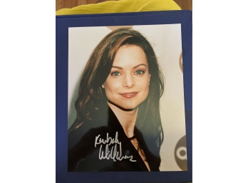 Signed 8 X 10 Glossy Photo Of Kimberly Williams-paisley - Father Of The Bride And Accodring To Jim