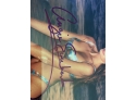 Signed 8 X 10 Glossy Photo Of Angie Everhart - Model And Actress