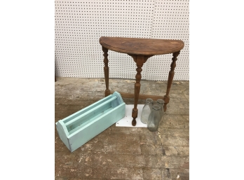 Antique Side Table And More