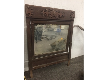 Large Antique Mirror - AURORA PICK UP
