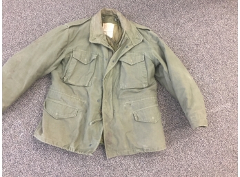 Vintage Army Lined Jacket - AURORA PICK UP
