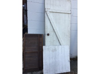 Vintage Door And Shutters