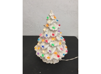 14' Vintage Ceramic Christmas Tree