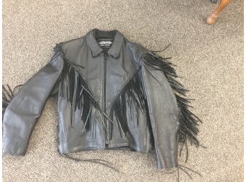 Unik Leather Apparel Jacket- M-  Excellent Condition- - AURORA PICK UP