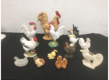 Vintage Chickens Royal Hager, Made In Japan, Made In Italy And More