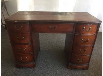 Vintage Wood Desk - AURORA PICK UP
