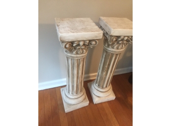 2 Columns, Great For Plant Stands