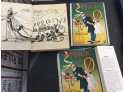 Vintage The Wizard Of Oz Books 1900-1949- Owner Name Written In Each Book