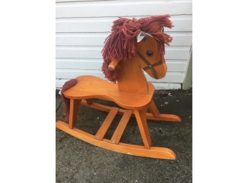 Child's Rocking Horse, The Head Is Loose