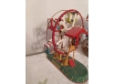 Vintage Josepf Wagner Tin Key Turn Ferris Wheel In Working Condition, Carousel Not Vintage
