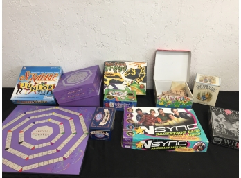 Game Variety Including, Nsync And More