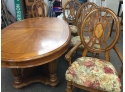 Oval Table With 4 Chairs