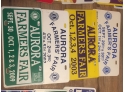Great Assortment Of Plastic Farmer's Fair License Plates