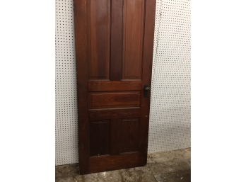 Antique Wooden Door With Hardware