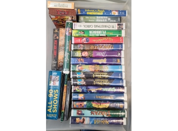 VHS Assortment Lots Of Disney PICKUP ONLY