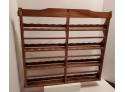 Vintage MCM Wood Spice Rack SHIPPING EXTRA