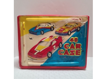 Vintage 48 Car Case For Hot Wheels And Matchbox Cars