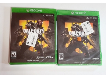 2 Sealed New Call Of Duty Black Ops Xbox 1
