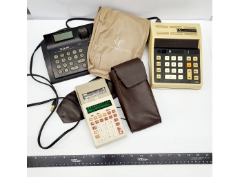Vintage Calculators Untested BUT SUPER FUN