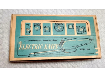With The Box Vintage 50s 60s Electric Knife