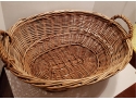 Vintage Wicker Laundry Basket PICKUP ONLY