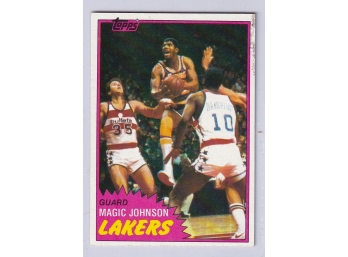 1981 Topps Magic Johnson