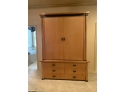 Tv Armoire 7 1/2 Ft X 34 Inches X 5 1/2 Ft