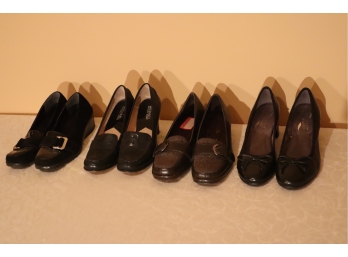 Four Pairs Of Shoes - Aerosoles, Michael Kohrs / Size 6-7