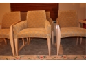 Set Of 6 Chairs Upholstered Seats - 4 Upholstered Arms - Two Not 34 H X 25 W