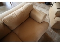 Cream Colored J Robert Scott Upholstered Sofa 32' X 40' X 96' L