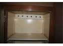 Antique Hoosier Pantry Cabinet  Porcelain Enameled Interior 71 1/4' X 20' X 13 1/2'