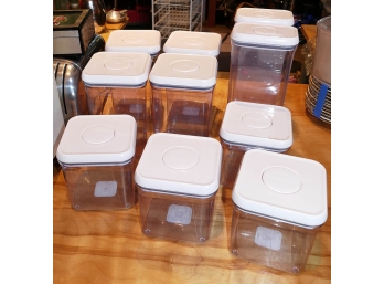 Set Of 10 OXO Airtight Food Storage Containers