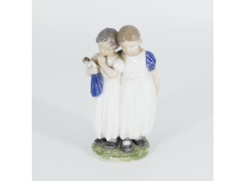 Royal Copenhagen Porcelain Figurine 'Girls With Doll' (#939)