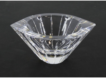 Orrefors Flared Crystal Bowl - Sold AS-IS (Chips)