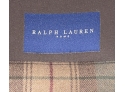 Ralph Lauren Club Chair In A Wool Tartan Fabric - Original Cost $5000