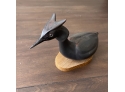 Gunnar Nylund Stoneware Grebe Sculpture For Rorstrand - 1940's-1950's - AS IS