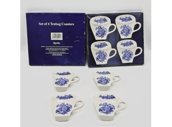 Lot Of 8 Spode Teabag Coasters - Never Used In Boxes