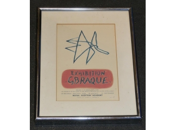 George Braque 1959 Lithograph Poster - 12' X 9' (Mourlot)