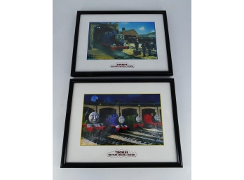 Pair Of Thomas The Tank Engine Limited Edition Animation Chroma-Cels