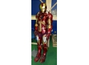 Custom Iron Man Costume On A DaVinci Bendable Male Mannequin AS-IS (Costume Cost - $2500)