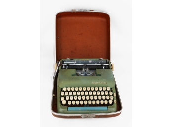 1950's Smith-Corona Super Silent Portable Typewriter